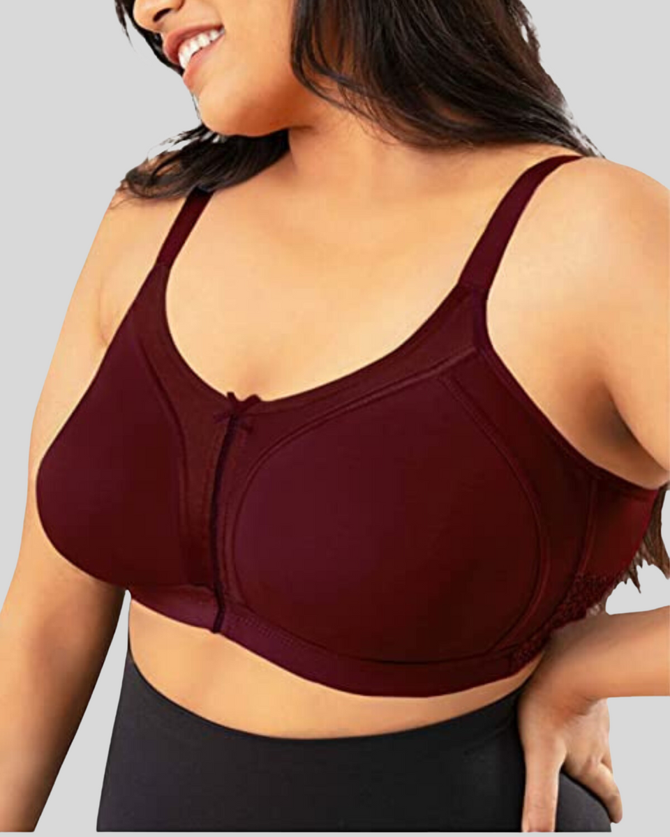 Buy BEWILD Full Coverage Cotton Chicken Bra for Women and